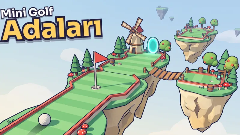 Mini Golf Adaları oyununun kapak görseli