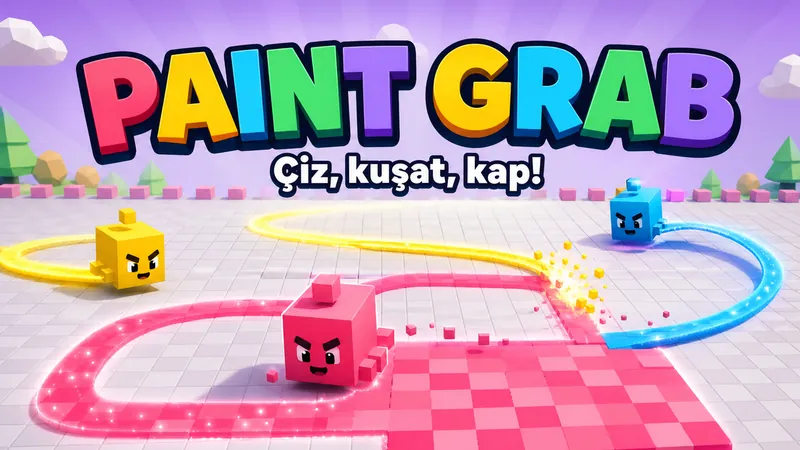 Paint Grab oyununun kapak görseli