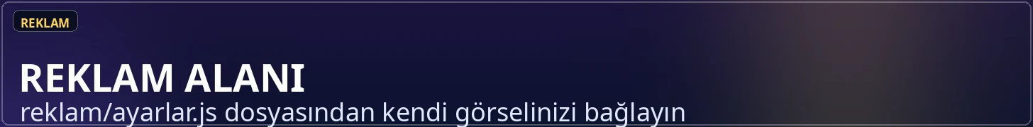 Üst banner önizleme
